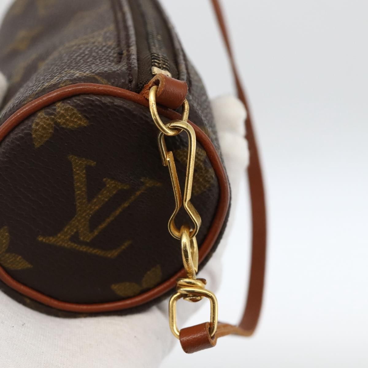 Louis Vuitton Papillon Pochette Monogram Canvas Brown Canvas Clutche & Pouche Bag (Pre-Owned)