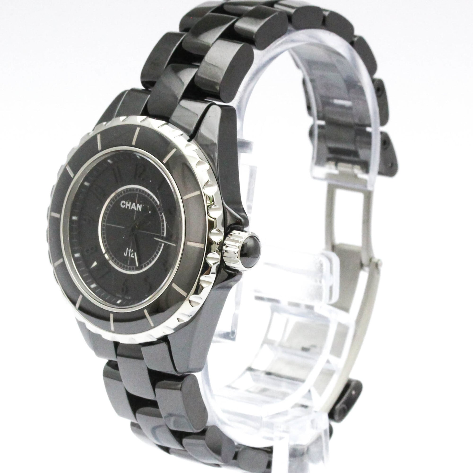 Chanel J12 Automatic Ceramic And Stainless Steel Watch (Pre-Owned)