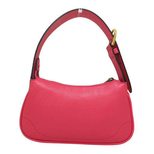 Gucci Aphrodite Pink Leather Shoulder Bag (Pre-Owned)