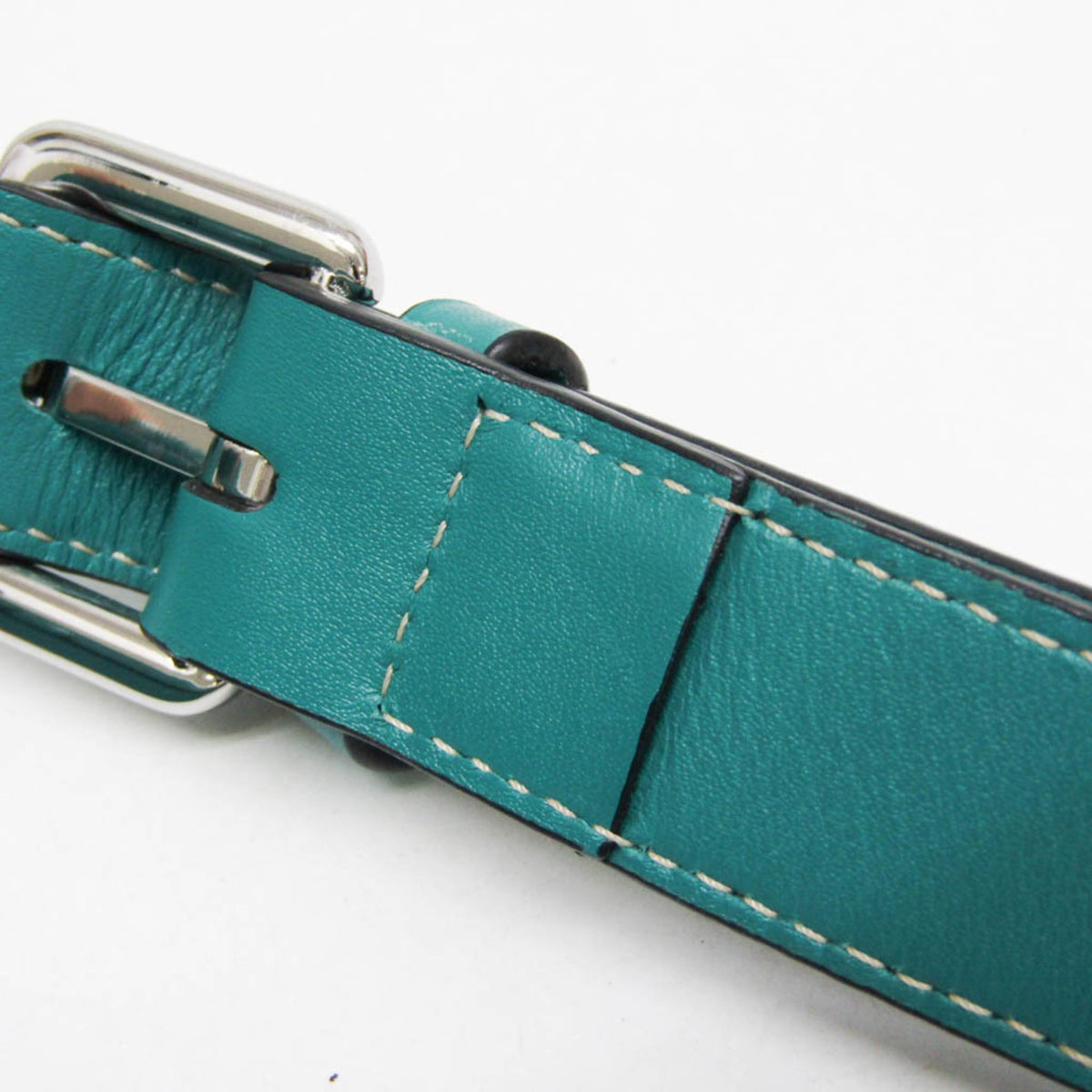 Loewe Gate Belt Leather Blue Leather Shoulder Bag Bag (Pre-Owned)