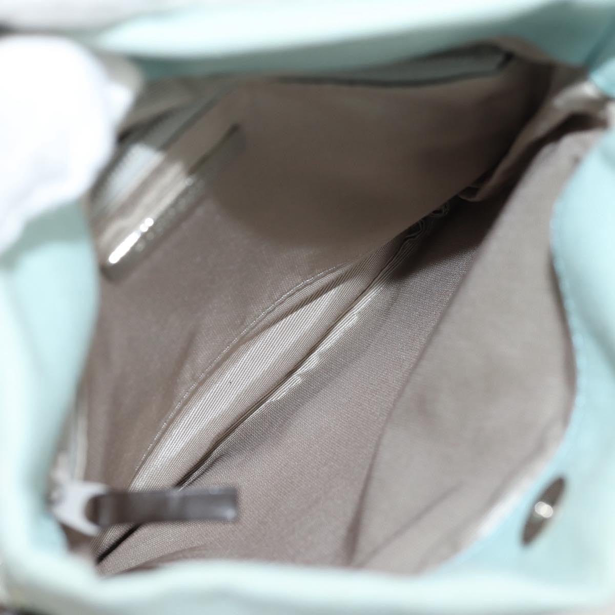 Burberry Vintage Canvas Blue Canvas Shoulder Bag Bag (Pre-Owned)