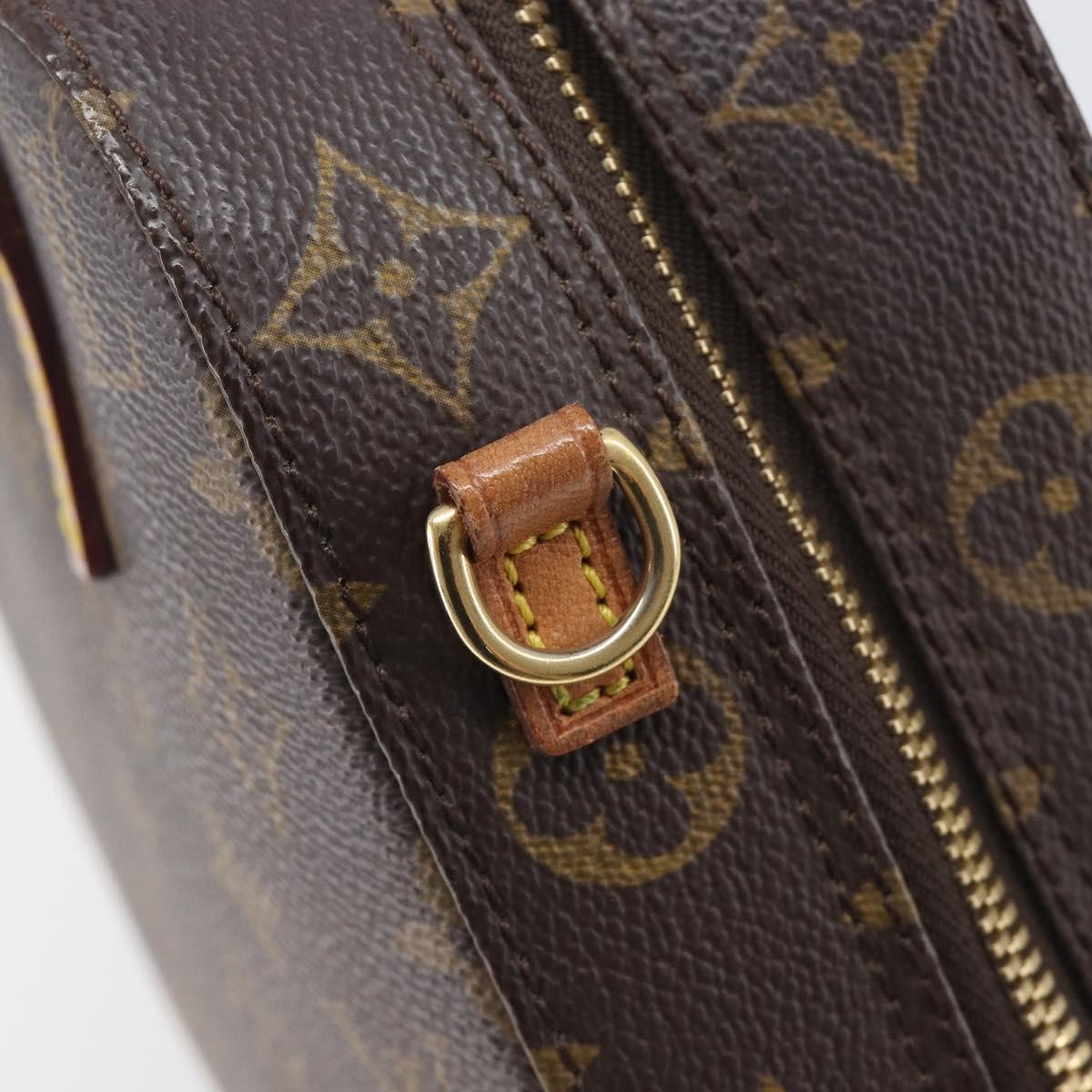 Louis Vuitton Spontini Monogram Canvas Brown Canvas Handbag (Pre-Owned)