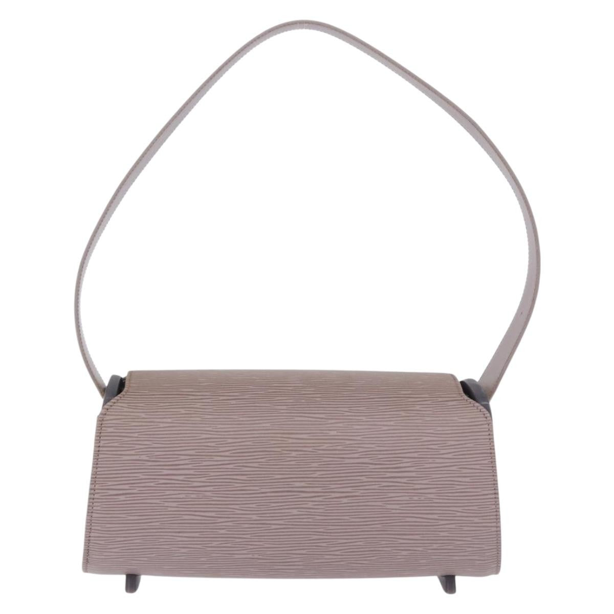 Louis Vuitton Nocturne Epi Leather Purple Leather Handbag (Pre-Owned)
