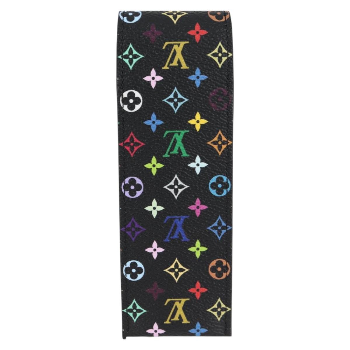 Louis Vuitton Etui À Stylo Canvas Black Canvas Clutche & Pouche Bag (Pre-Owned)