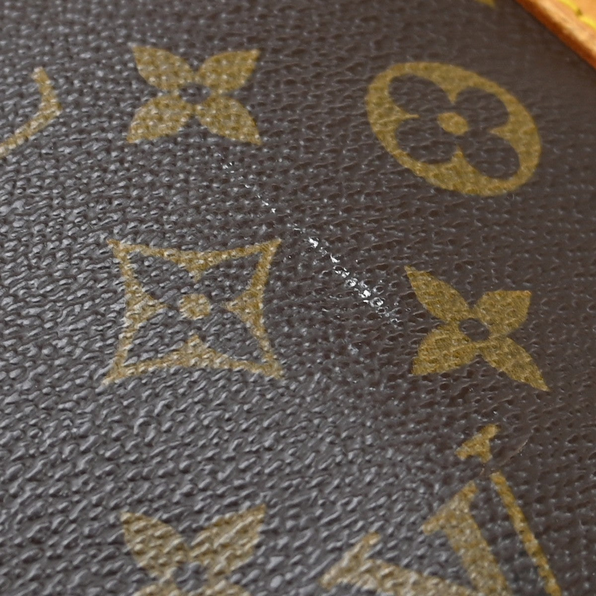 Louis Vuitton Keepall Bandouliere Monogram Canvas Brown Canvas Travel Bag Bag (Pre-Owned)