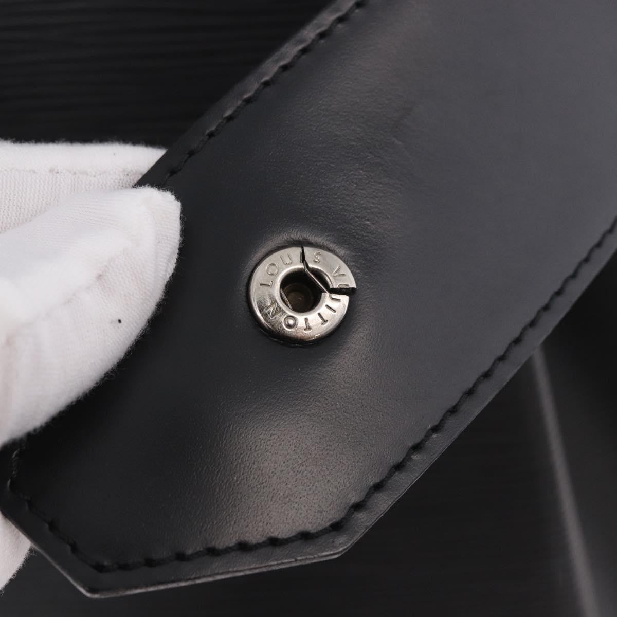 Louis Vuitton Vintage Sac D'epaule Epi Leather Black Leather Shoulder Bag Bag (Pre-Owned)