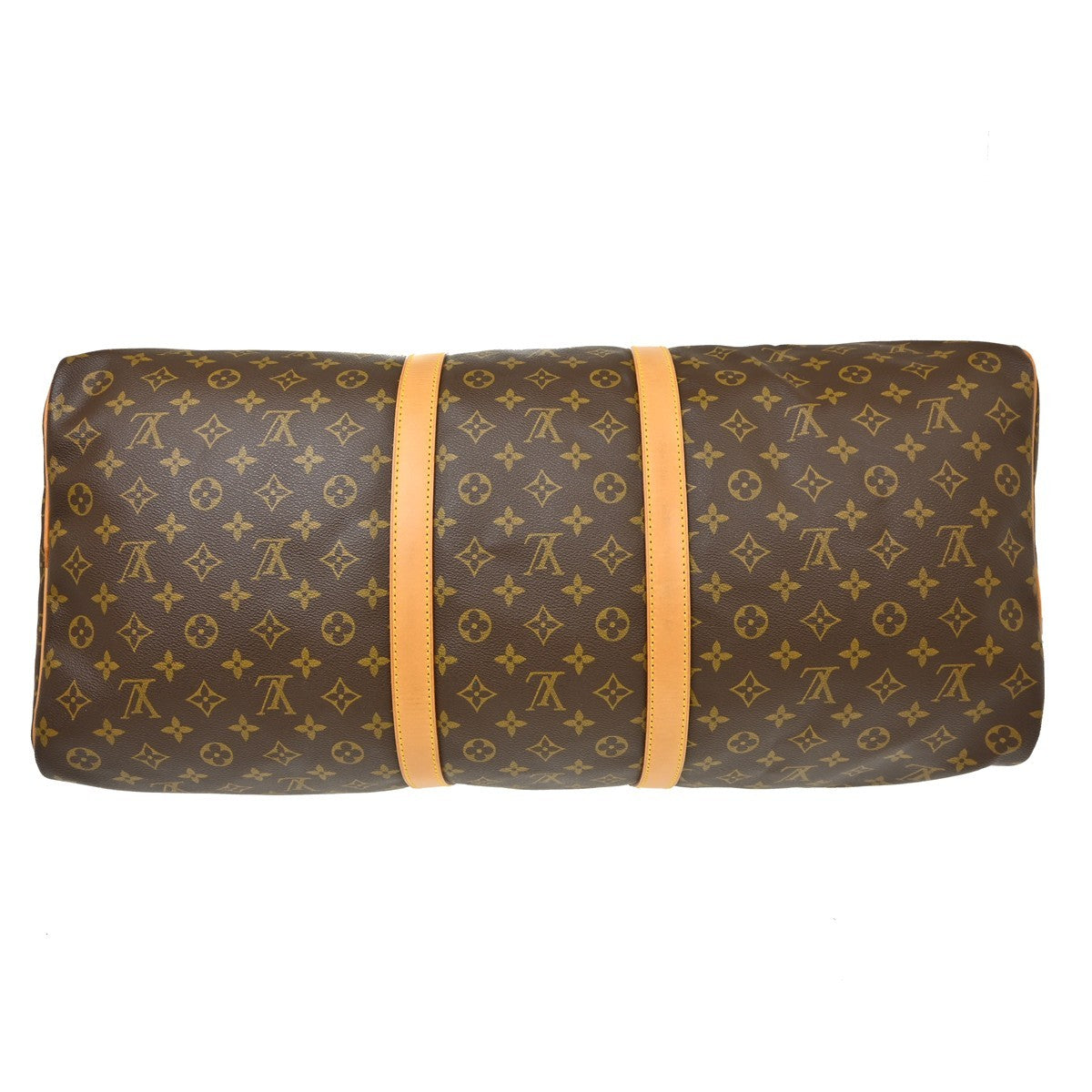 Louis Vuitton Keepall Monogram Canvas Brown Canvas Travel Bag Bag (Pre-Owned)