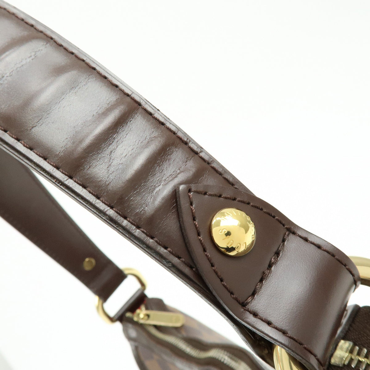 Louis Vuitton Highbury Damier Brown Canvas Handbag (Pre-Owned)