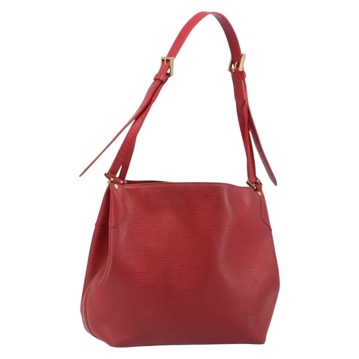 Louis Vuitton Mandara Epi Leather Red Leather Shoulder Bag Bag (Pre-Owned)