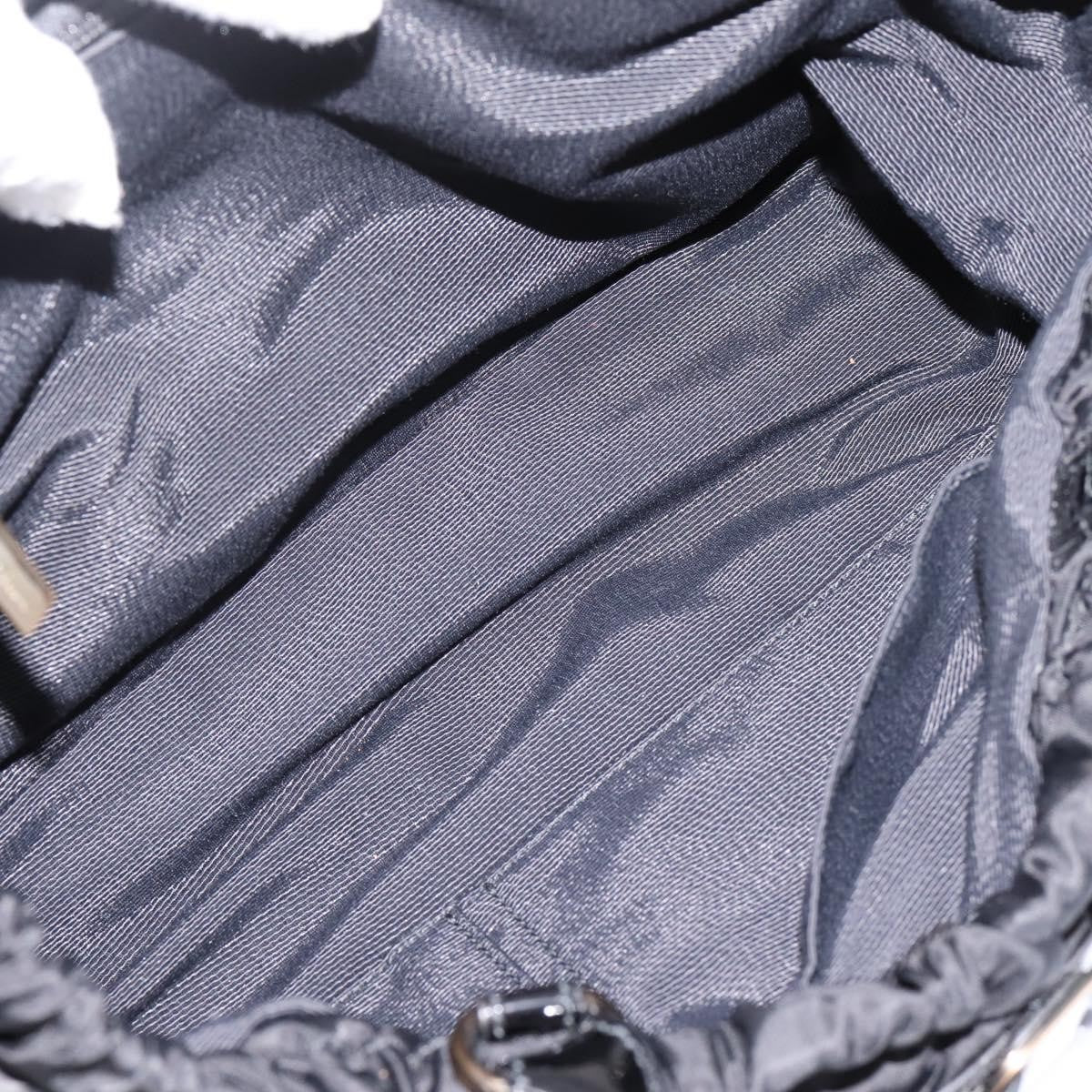 Salvatore Ferragamo Vala Tote Nylon Black Nylon Tote Bag Bag (Pre-Owned)