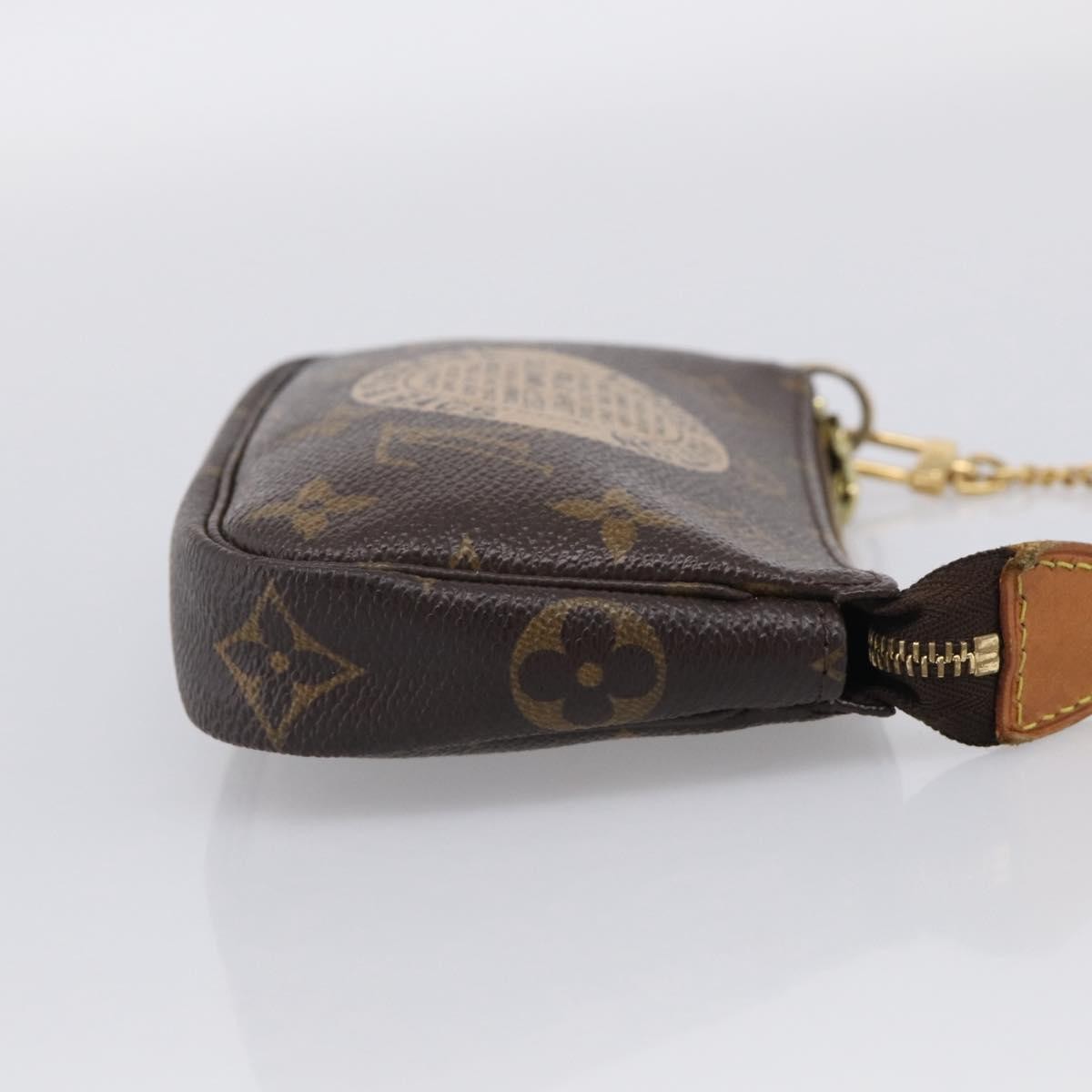Louis Vuitton Pochette Accessoires Limited Edition Monogram Canvas Brown Canvas Clutche & Pouche Bag (Pre-Owned)