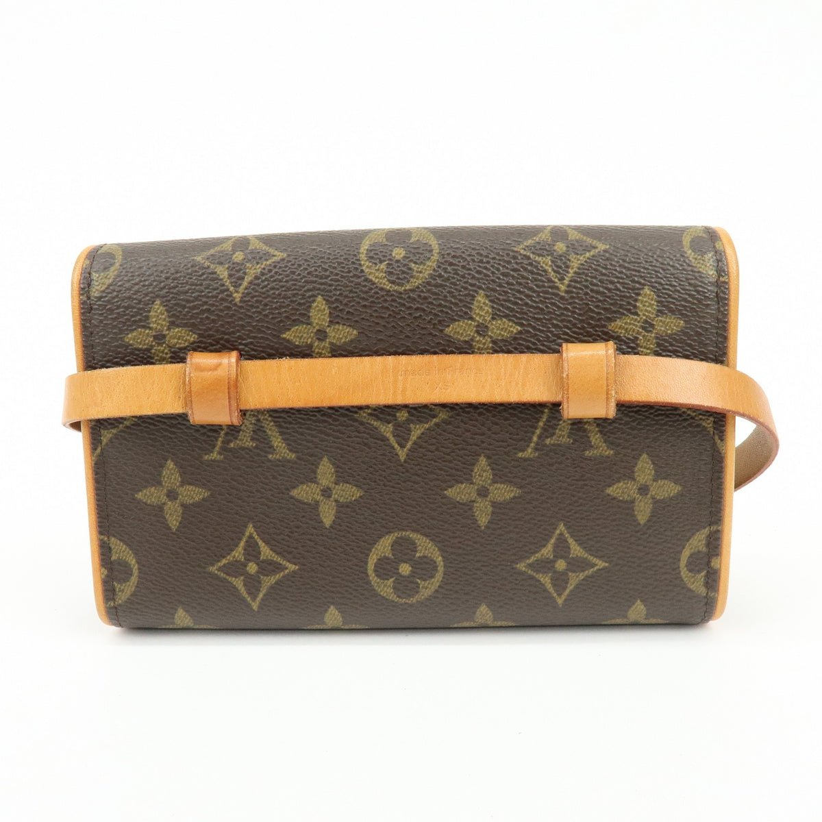 Louis Vuitton Florentine Waist Monogram Canvas Brown Canvas Handbag (Pre-Owned)