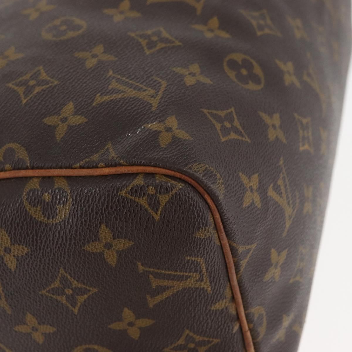 Louis Vuitton Speedy Monogram Canvas Brown Canvas Handbag (Pre-Owned)