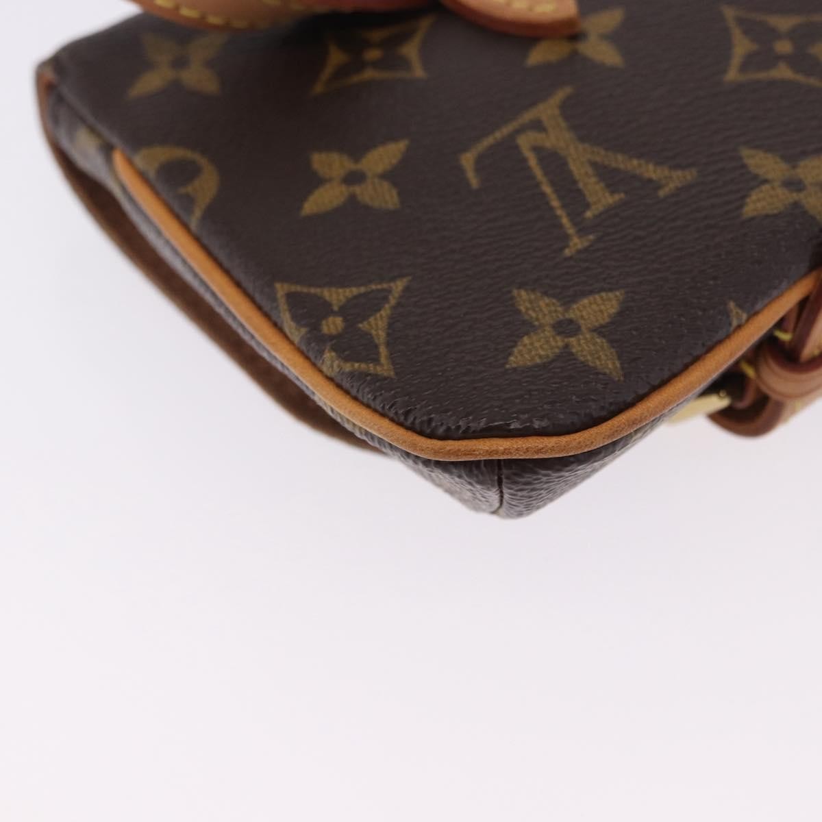Louis Vuitton Marelle Waist Monogram Canvas Brown Canvas Handbag (Pre-Owned)