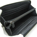 Bottega Veneta Butterfly Black Leather Wallet  (Pre-Owned)