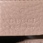 Gucci Bamboo Pink Leather Handbag (Pre-Owned)