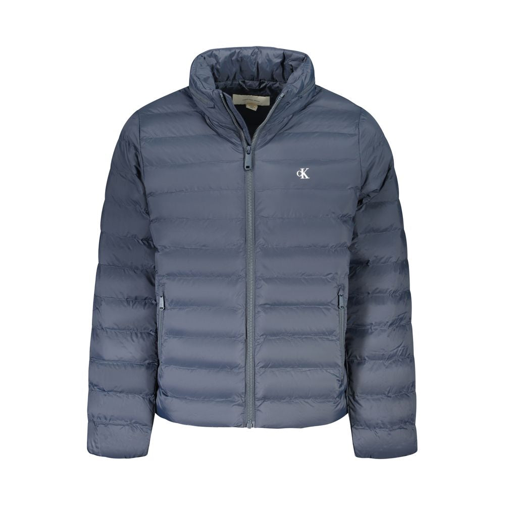 Calvin Klein Blu Poliammide Mens Men's Jacket