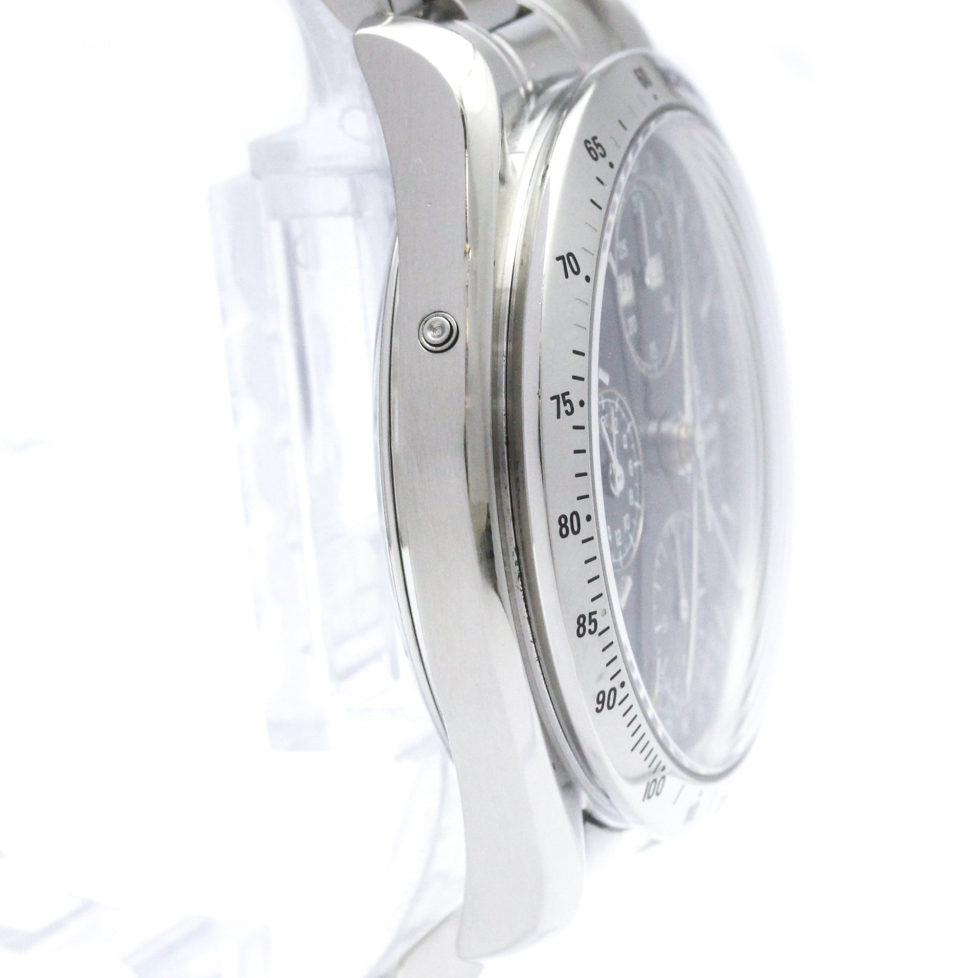 Omega Speedmaster Triple Calendar Chronograph Automatic Stainless Steel Watch (Pre-Owned)