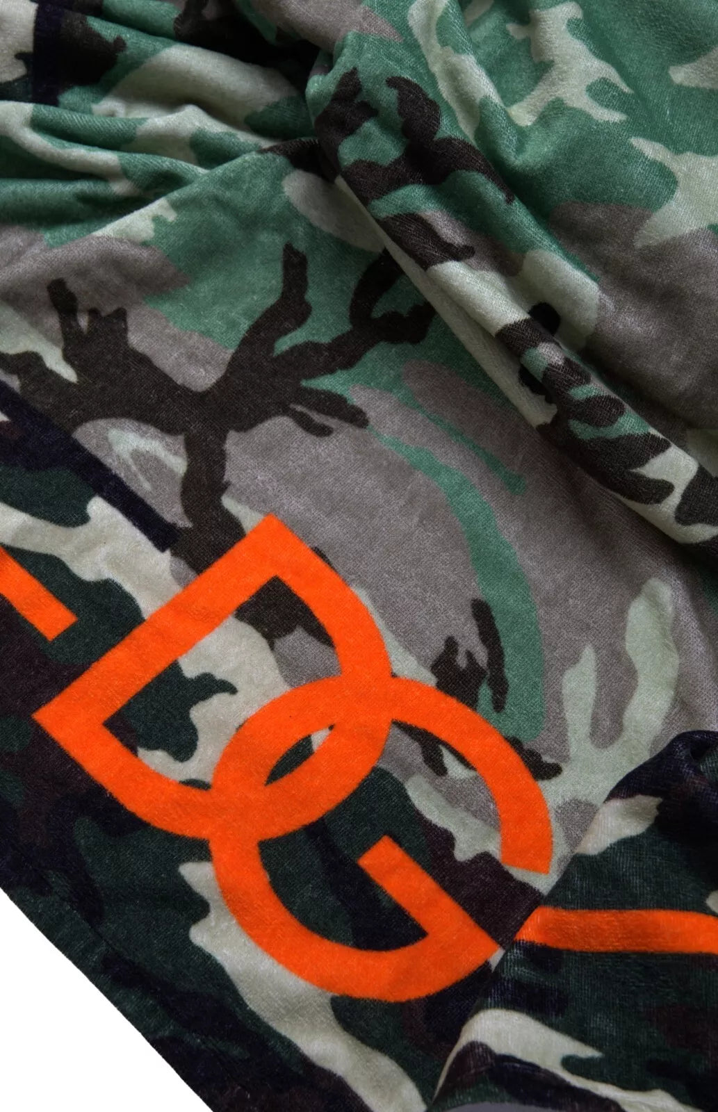 Dolce & Gabbana Multicolor Printed Cotton Wrap Shawl Men's Scarf