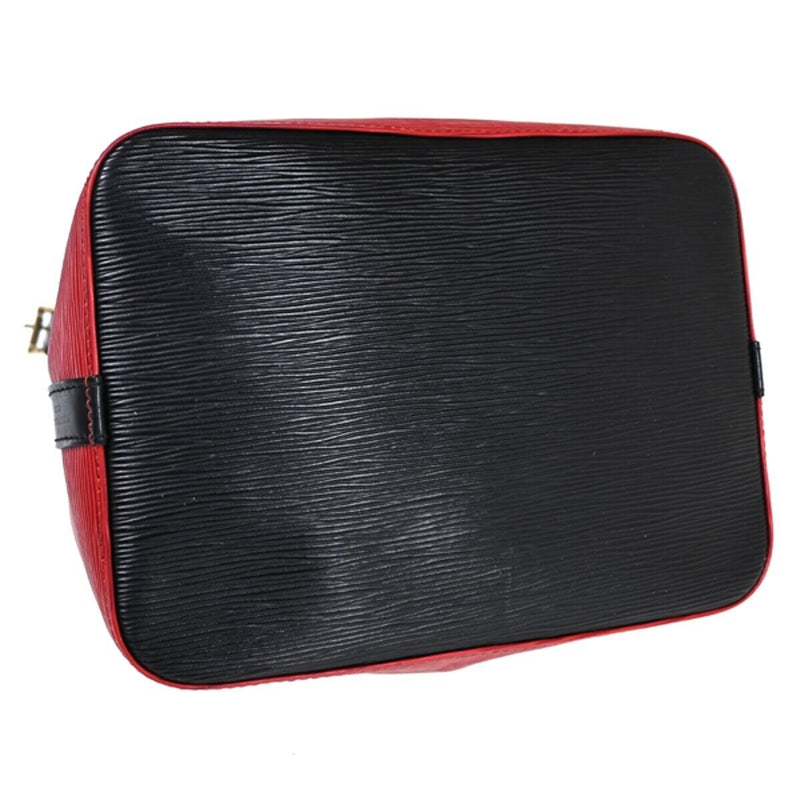 Louis Vuitton Petit Noé Red Leather Shoulder Bag (Pre-Owned)