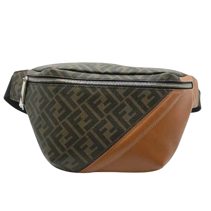 Fendi -- Brown Leather Shoulder Bag (Pre-Owned)