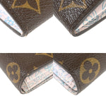 Louis Vuitton Sarah Brown Canvas Wallet  (Pre-Owned)