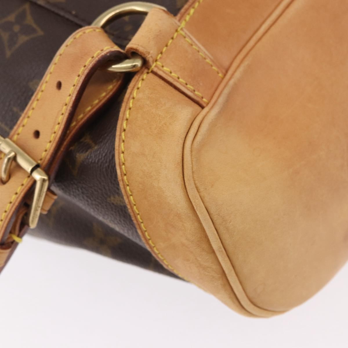 Louis Vuitton Montsouris Monogram Brown Canvas Backpack Bag (Pre-Owned)