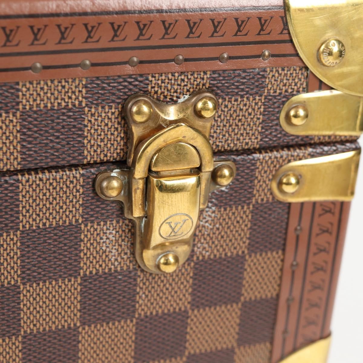 Louis Vuitton Cotteville Trunk Monogram Canvas Brown Canvas Bag (Pre-Owned)