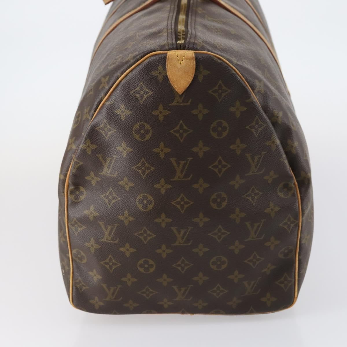 Louis Vuitton Keepall Monogram Canvas Brown Canvas Travel Bag Bag (Pre-Owned)