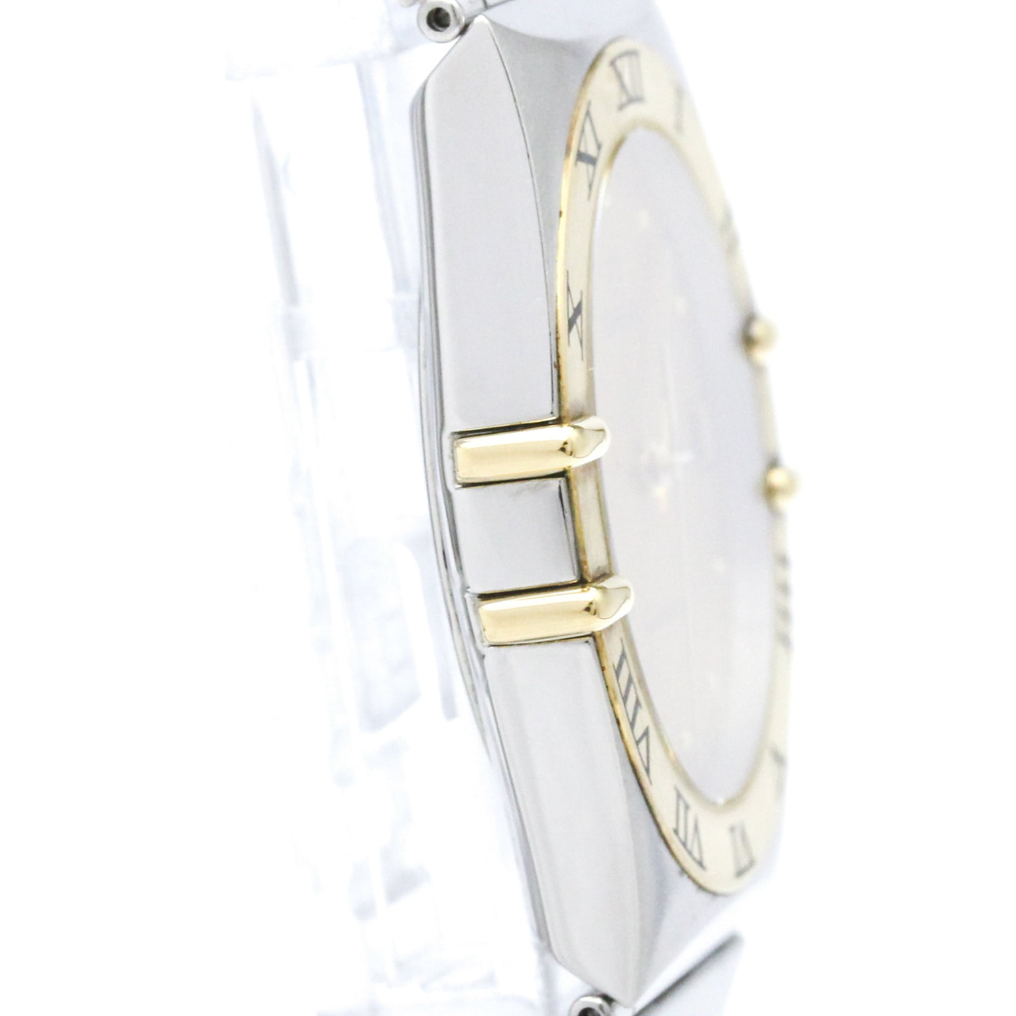 Omega Constellation Gmt Stainless Steel And Yellow Gold (18K) Watch (Pre-Owned)