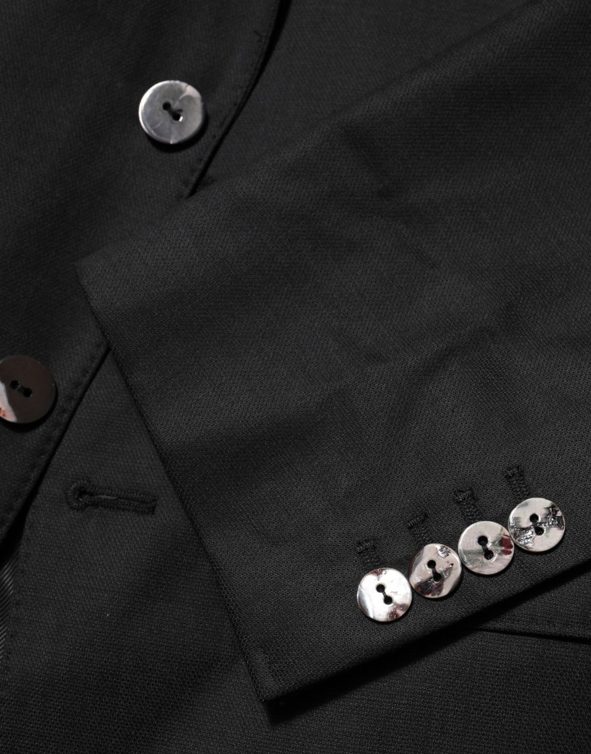 Dolce & Gabbana Dark Gray Single Breasted Men Coat MARTINI Men's Blazer