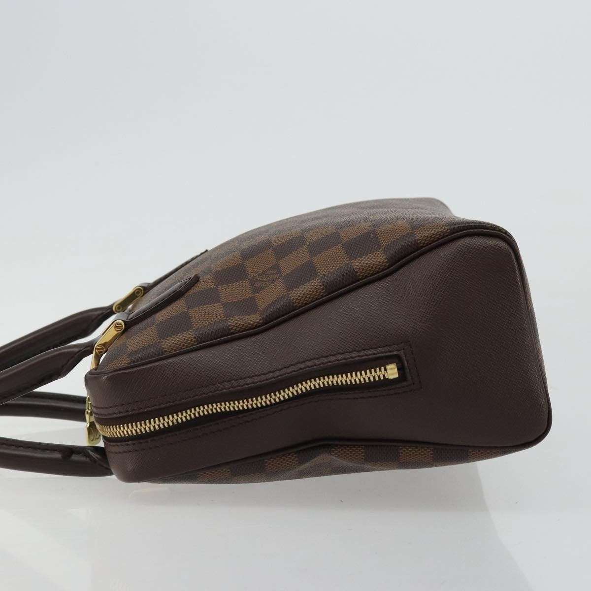 Louis Vuitton Triana Damier Ebene Brown Canvas Handbag (Pre-Owned)