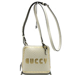 Gucci White Leather Shopper Bag (Pre-Owned)