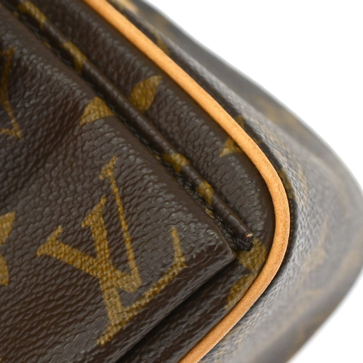 Louis Vuitton Viva Cite Monogram Brown Canvas Handbag (Pre-Owned)