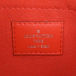Louis Vuitton Neverfull Pouch Red Leather Wallet  (Pre-Owned)