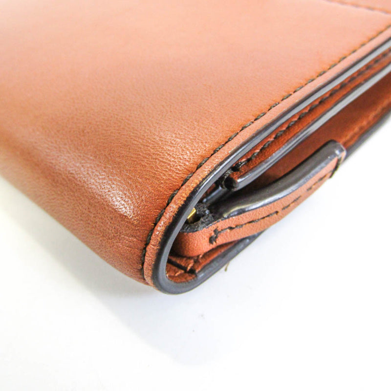 Bottega Veneta Brown Leather Wallet  (Pre-Owned)
