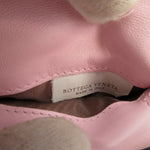 Bottega Veneta Intrecciato Pink Leather Wallet  (Pre-Owned)