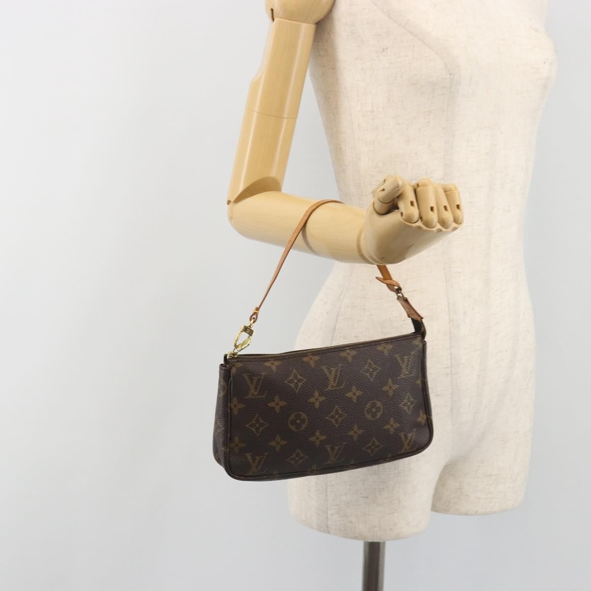 Louis Vuitton Pochette Accessoires Nm Monogram Canvas Multicolour Canvas Clutche & Pouche Bag (Pre-Owned)