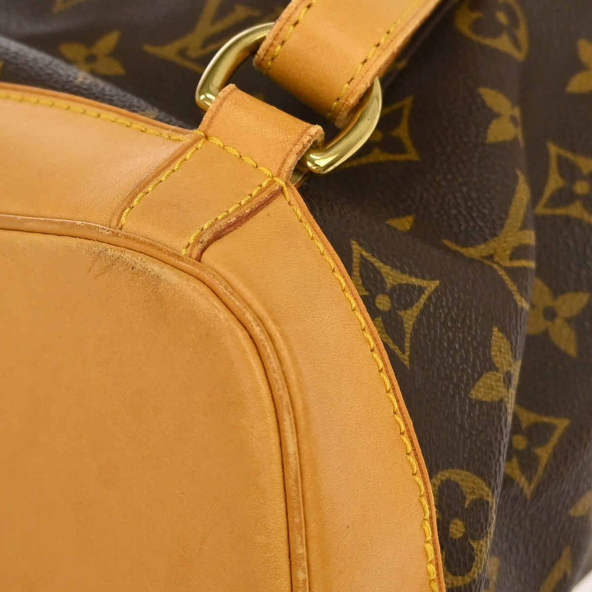 Louis Vuitton Montsouris Monogram Canvas Brown Canvas Backpack Bag (Pre-Owned)