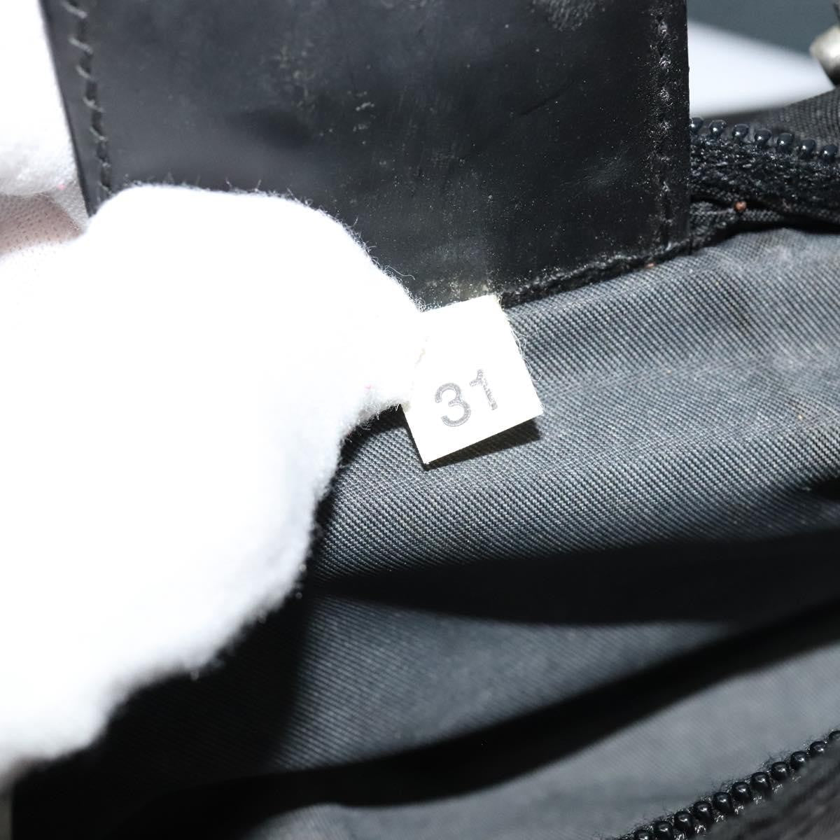 Prada Front Pocket Messenger Tessuto Black Nylon Shoulder Bag Bag (Pre-Owned)