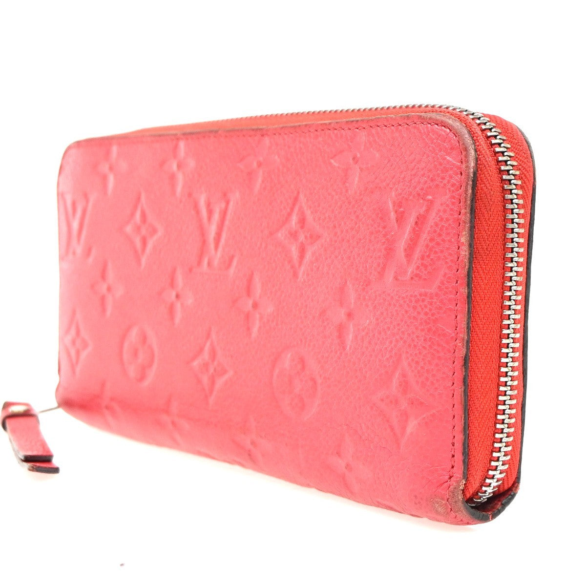 Louis Vuitton Portefeuille Zippy Monogramme Empreinte Monogramme Empreinte Red Leather Wallets Accessory (Pre-Owned)