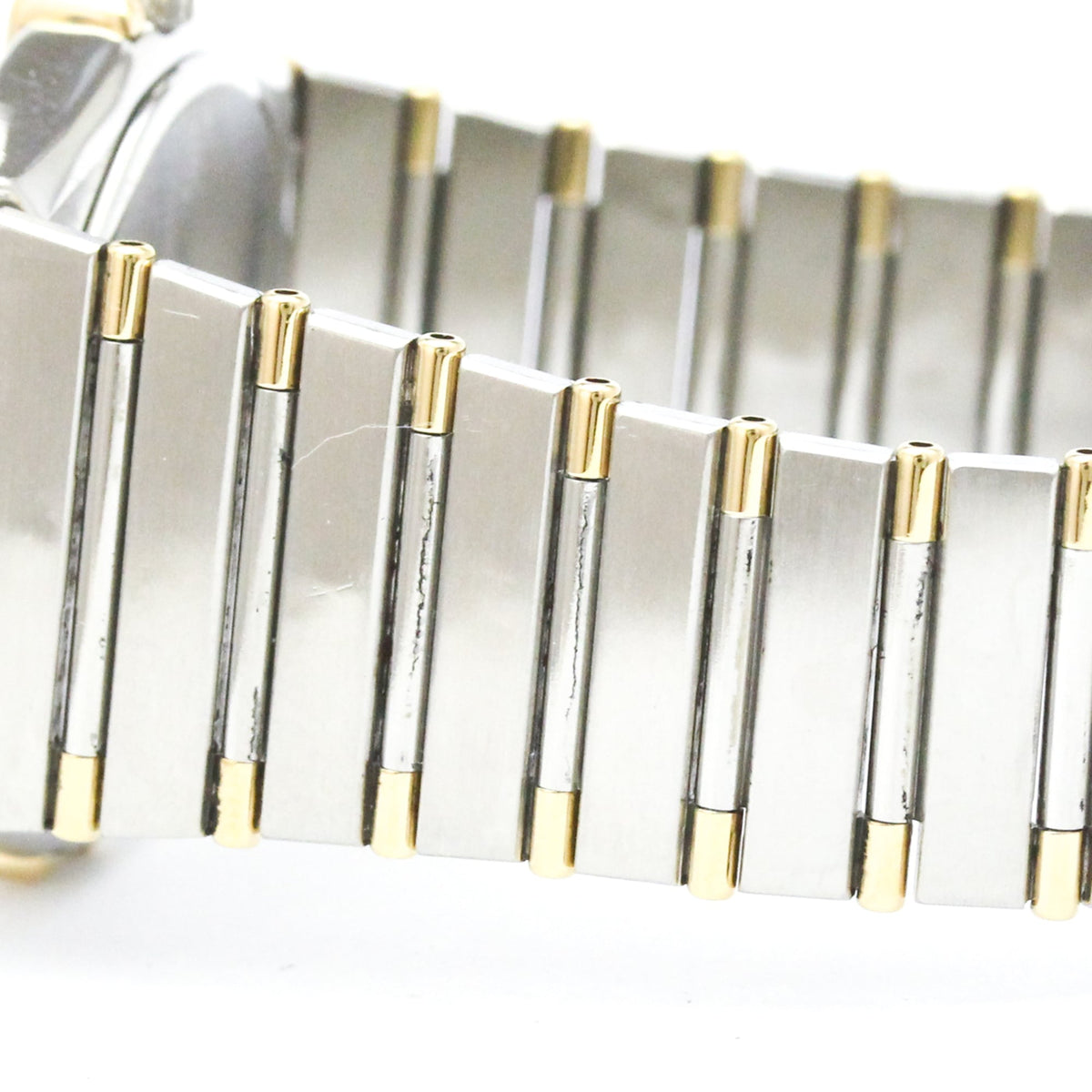Omega Constellation Quartz Stainless Steel And Yellow Gold Watch (Pre-Owned)