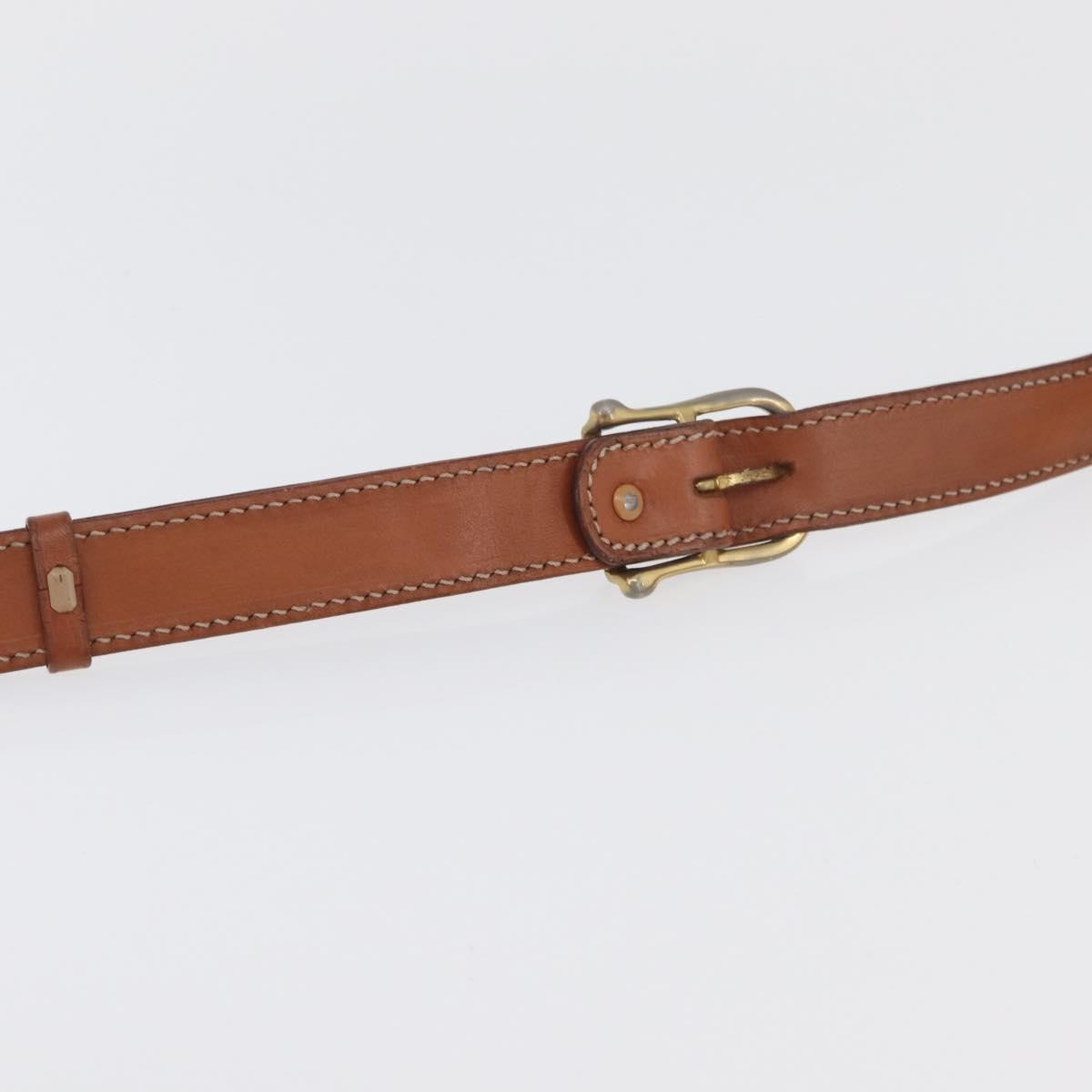 Celine Vintage Macadam Canvas And Leather Brown Canvas Handbag (Pre-Owned)
