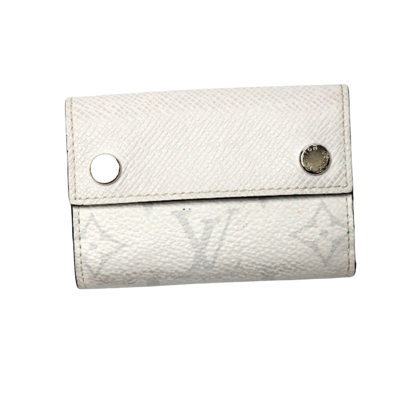 Louis Vuitton Discovery White Leather Wallet  (Pre-Owned)