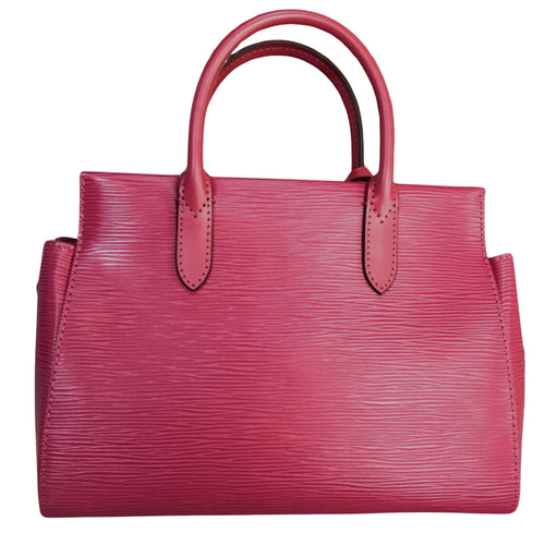 Louis Vuitton Marly Pink Leather Shopper Bag (Pre-Owned)
