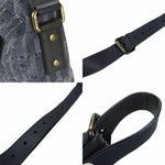 Fendi Zucca Navy Denim - Jeans Shopper Bag (Pre-Owned)