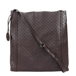 Bottega Veneta Intrecciato Brown Leather Shopper Bag (Pre-Owned)