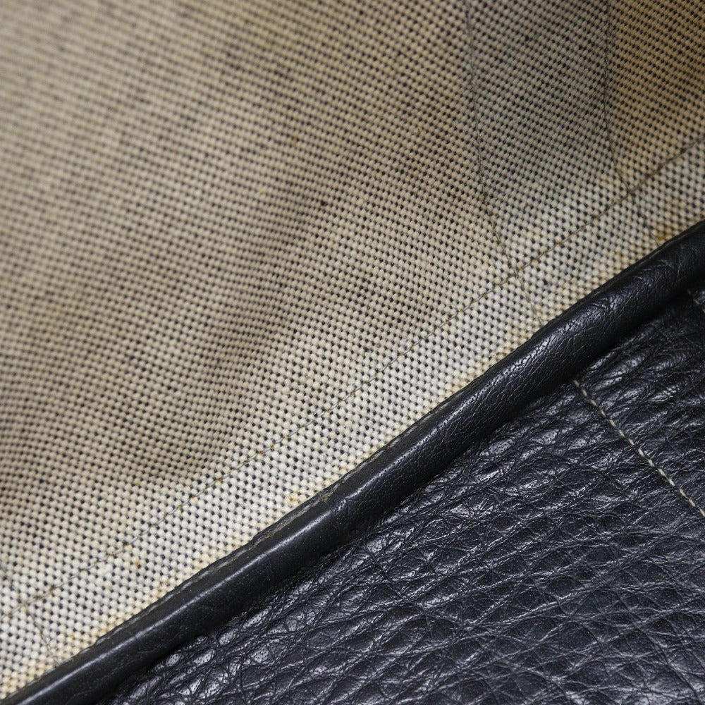 Hermès Garden Party Grey Canvas Tote Bag (Pre-Owned)