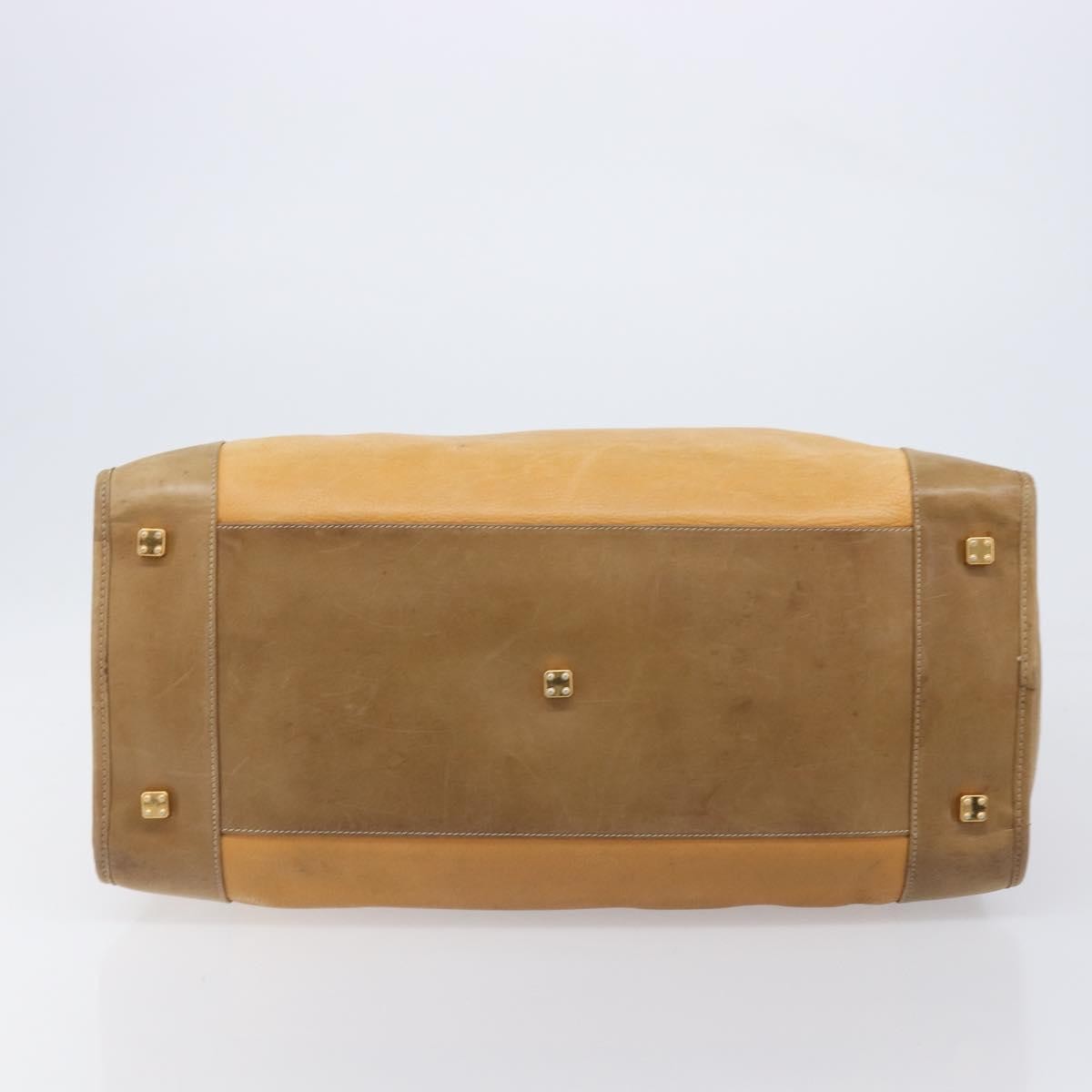 Loewe Amazona Leather Beige Leather Handbag (Pre-Owned)