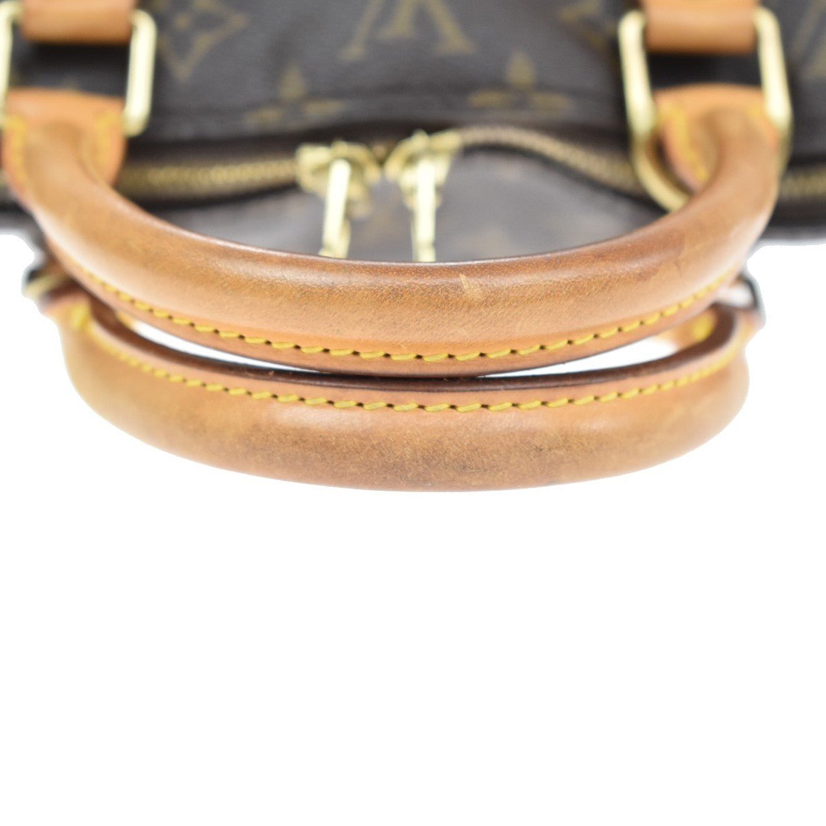 Louis Vuitton Vintage Alma Monogram Canvas Brown Canvas Handbag (Pre-Owned)